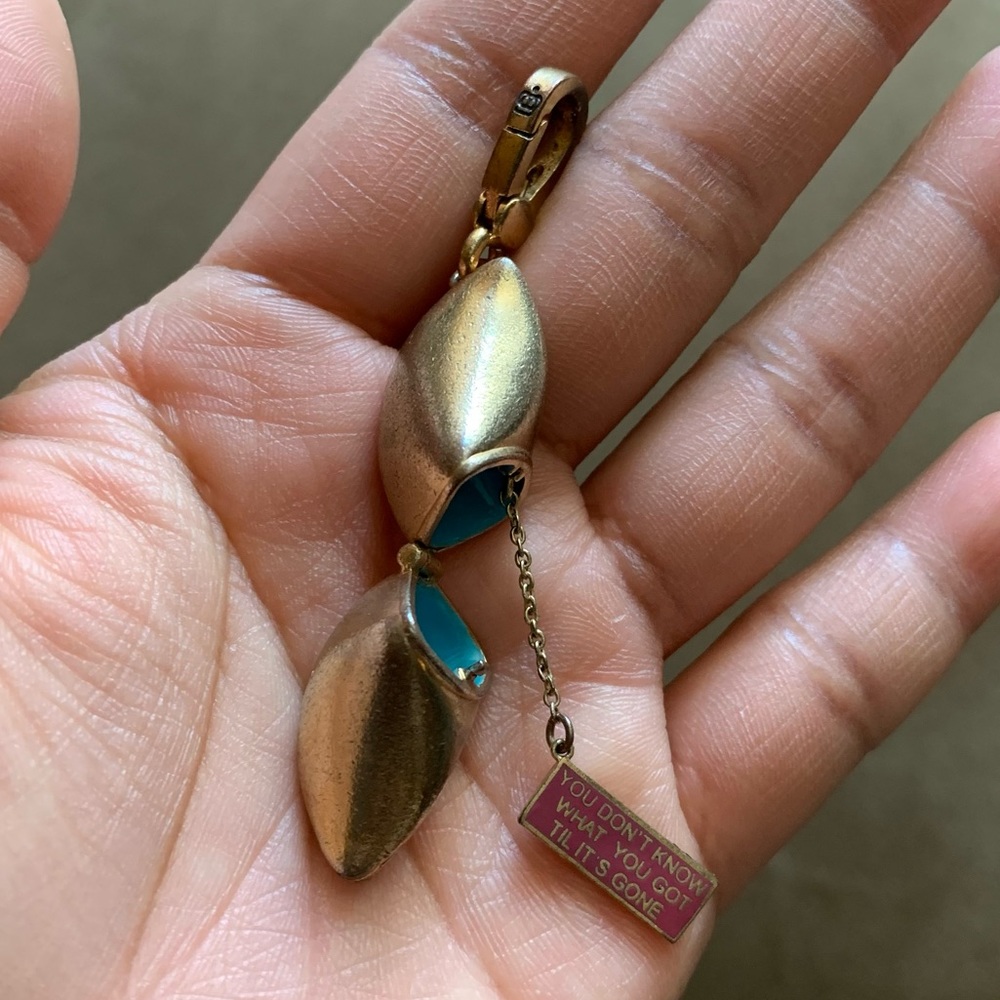 Retired Rare Collectable Juicy Couture 2006 Fortune Cookie Charm for Bracelet